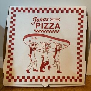 Jonas Brothers Pizza Box